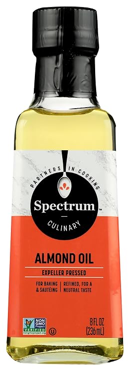Spectrum Almond Oil, Refined 8 Oz