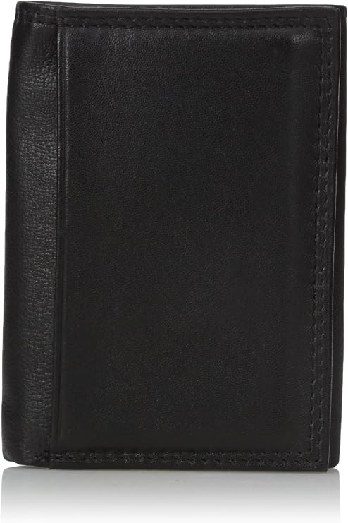 Buxton Men's Emblem - Leather Id Threefold Wallet
