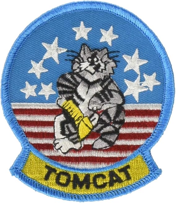 EagleEmblems PM0026 Patch-USN, Tomcat (3-3/8'')
