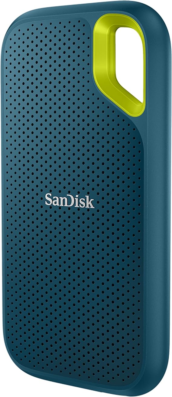 SanDisk 4TB Extreme Portable SSD - Up to 1050MB/s, USB-C USB 3.2 Gen 2, IP65 Waterproof and Dustproof, Updated Firmware, Monterey - External Solid State Drive - SDSSDE61-4T00-G25M