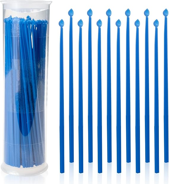PEKYBIO Disposable Polypropylene Micro Spoon, 2-12 mg Capacity, 100pcs