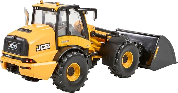 Britains JCB TM420S Telescopic Wheel Loader - 1:32 Scale Replica - Moulded Metal and Plastic Tractor Toy Vehicle - JCB for Children 3 Years and Up