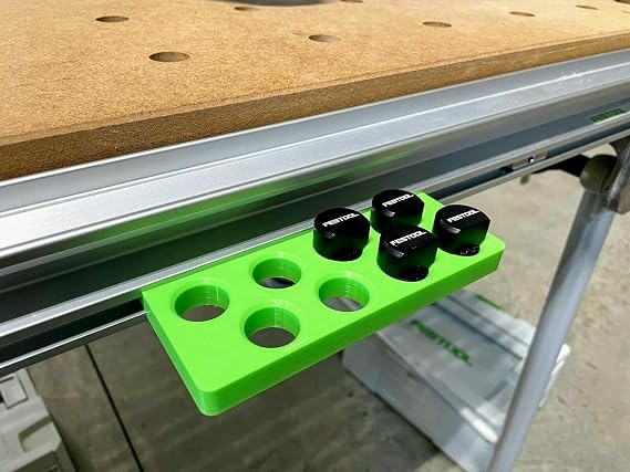 ToolCurve's Bench Dog Holder Compatible with Festool MFT/3 Table