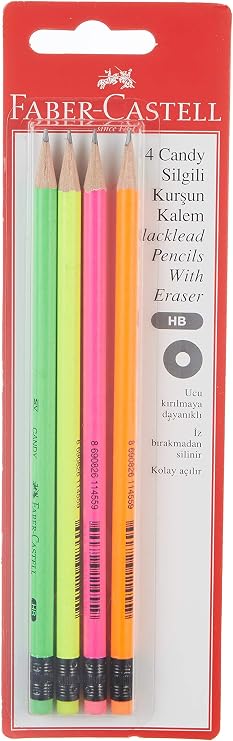 Faber-Castell Candy Silgili Kurşun Kalem