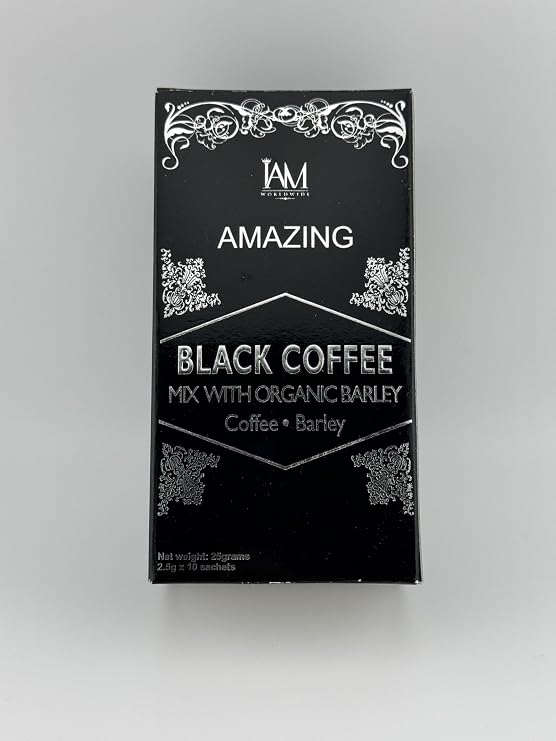 IAM Worldwide Amazing Black Coffee (10 sachets/box)