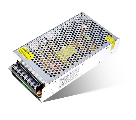 12V 10A 120W AC-DC Power Supply Adapter | Compatible with LED Strip, CCTV, Security System, 3D Printer, overvoltage protection, stable current, low noise, indoor use