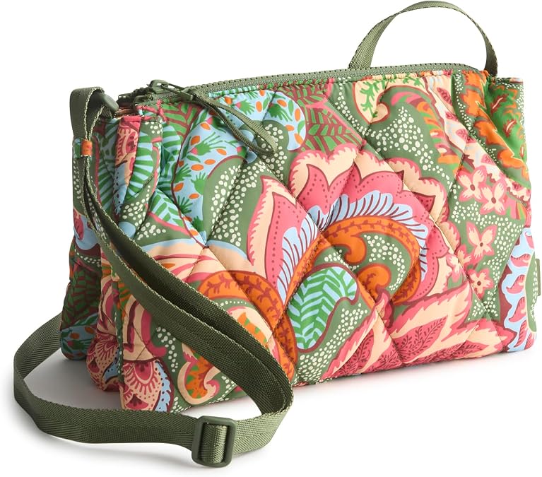 Vera Bradley Women's Featherweight Foxbury Crossbody Bag