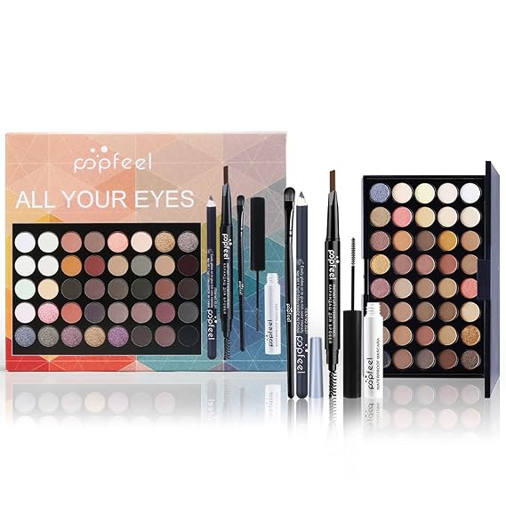 Pure Vie All In One Makeup Kit, Xmas Beauty Makeup Gift Set for Women Girls