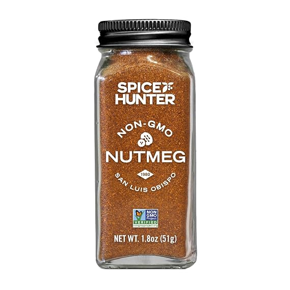 The Spice Hunter Nutmeg, East/West Indies, Ground, 1.8-Ounce Jar