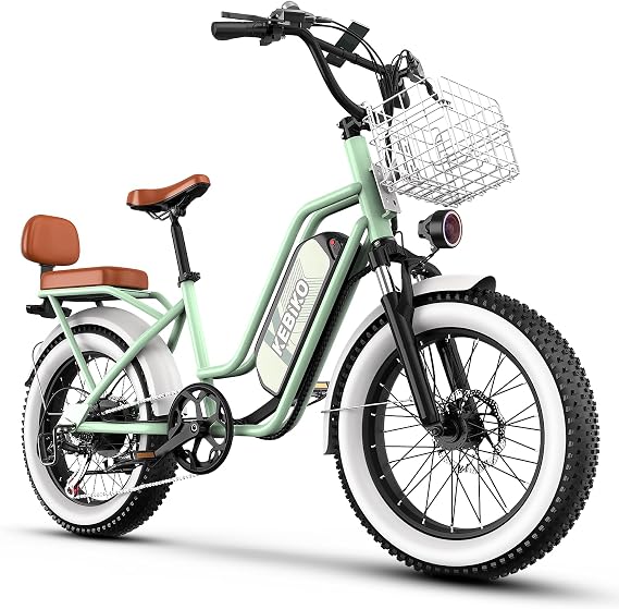 1500W Electric Bike for Adults,48V 20/25/60Ah Removable Battery Max Range 80Miles Electric Bicycle,20''4" Fat Tire Ebike,Adult Electric Bicycles for Commute Beach Snow,E-Bike UL Certified