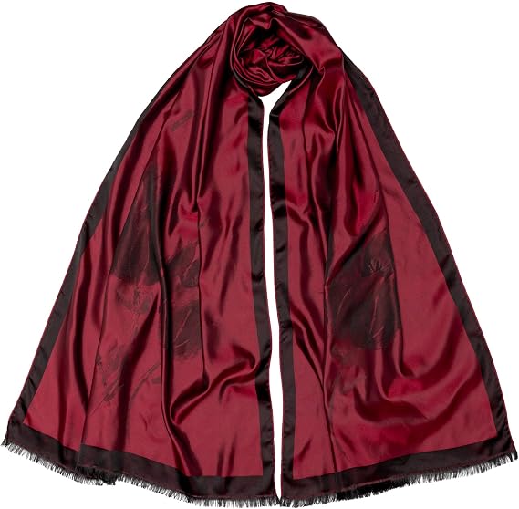 Elizabetta Women's Italian 100% Silk Large Scarf Shawl Wrap