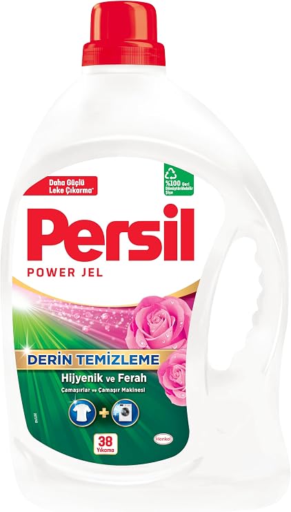 Persil Sıvı Çamaşır Deterjanı Jel Gülün Büyüsü 38 Yıkama