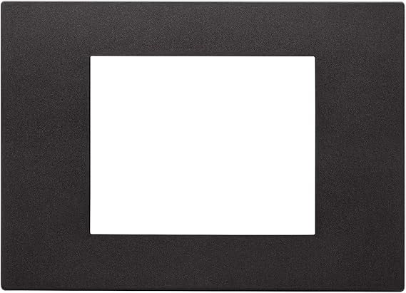 Vimar Linea Placca 30653.02 Series 3 Modules Technopolymer Black