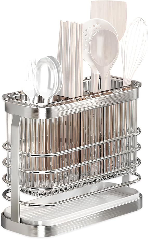 Kitchen Utensil Holder Cutlery Basket Cooking Spoon Holder