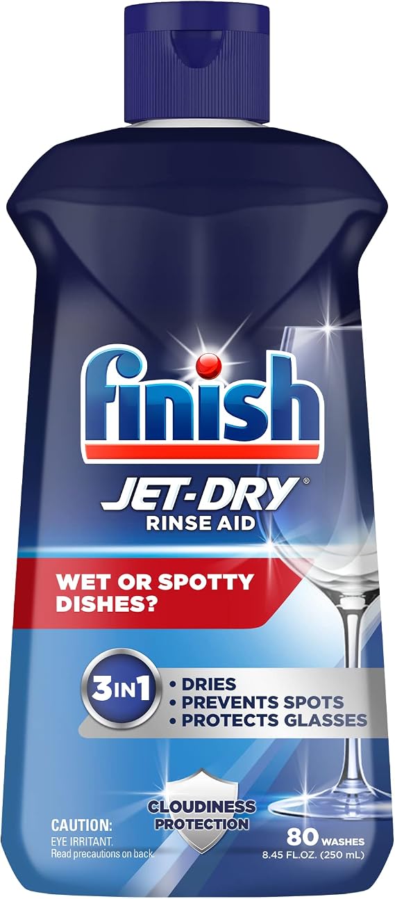 Finish Jet Dry Dishwasher Rinse Aid, 8.45 Ounce