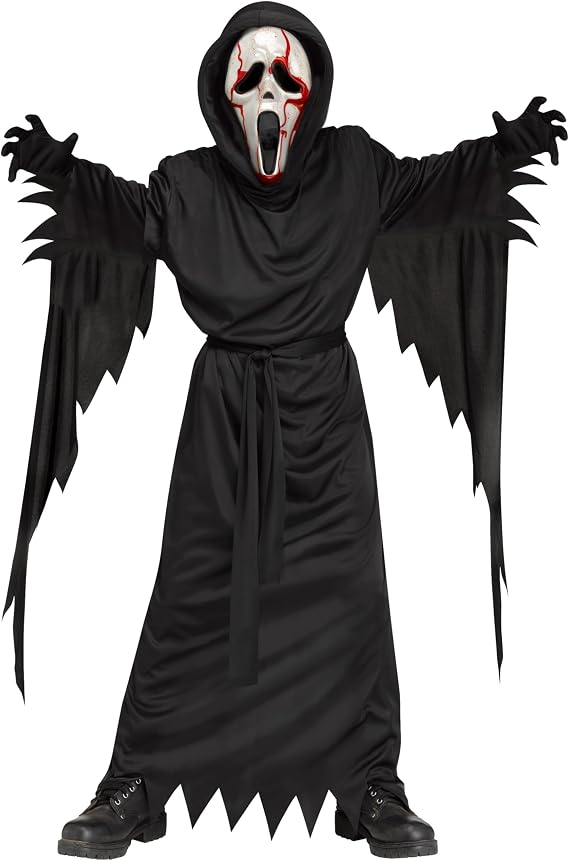 Fun World Bleeding GhostFace Child Costume, Large
