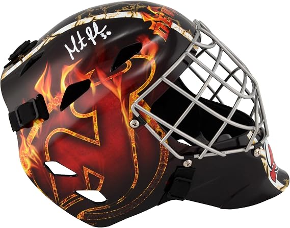 Martin Brodeur New Jersey Devils Autographed Replica Full-Size Goalie Mask - Autographed NHL Helmets and Masks