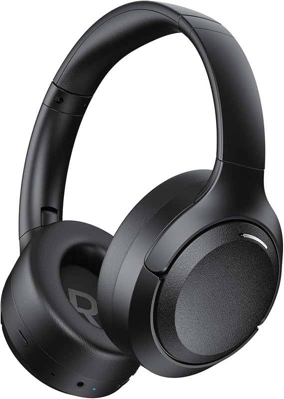 EKSA ANC Wireless Bluetooth Headphones, Over Ear Headphone with ENC Mic