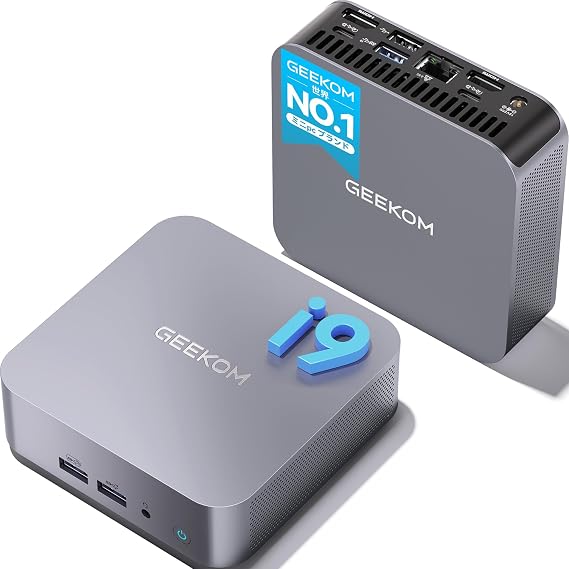 GEEKOM GT13 Pro Mini PC i9-13900HK, 5.4GHz, 128GB + 6TB SSD Expandable