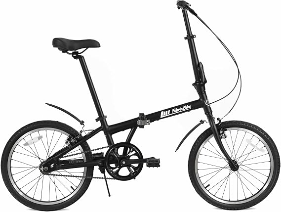 FabricBike Folding Bike Aluminium Frame Single Speed 3 Colours