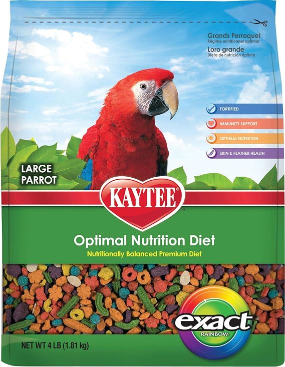 Kaytee Exact Large Parrot Rainbow Chunky 4lb