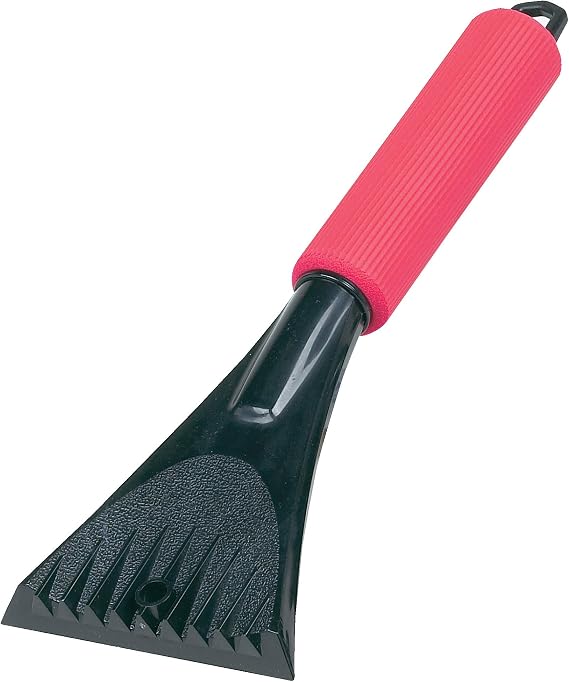 SubZero 1124F 11" Klondike Ice Scraper with 4" Wide Blade (Colors may vary)