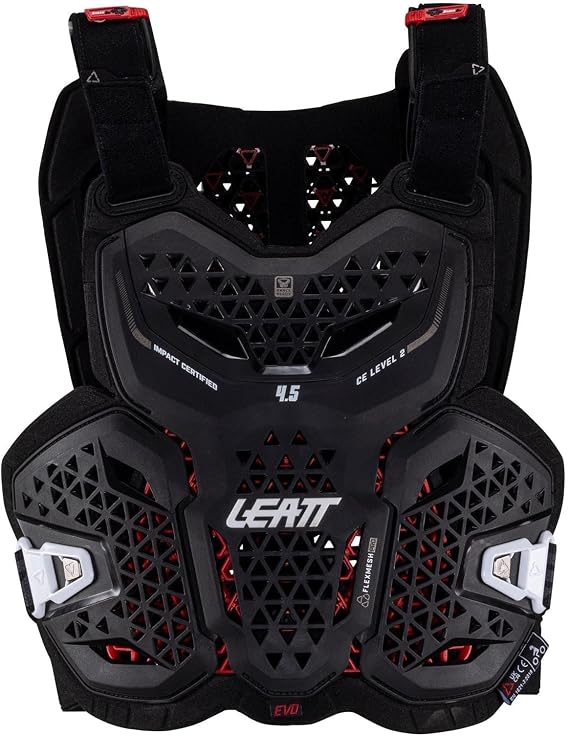 Leatt Unisex Adult Buzer 4.5 EVO Black (172-184 cm) L/XL X, Black, L