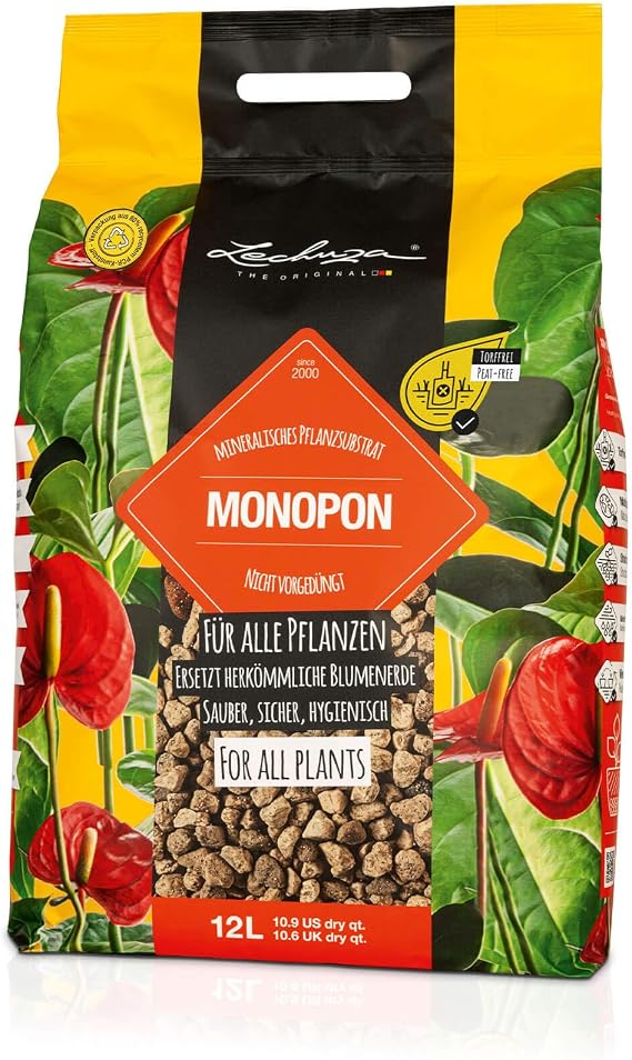 MONOPON Mineral Potting Soil for All Plants, 2.7 US.Dry.gal