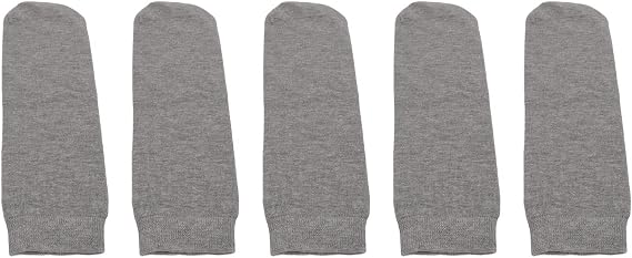 5pcs Prosthetic Limb Socks, Amputee Limb Socks, Knee Stump Shrinker for Amputee,Elastic Thickened Cotton Breathable Protective Stump Socks Compression Socks for Amputee (M)