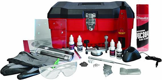 Equalizer Deluxe Windshield Repair Kit - Essentials for Windshield Repair