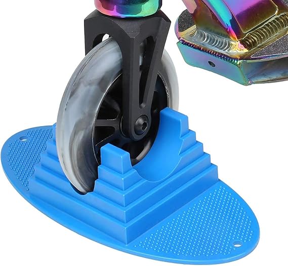VOKUL Scooter Stand Parking Kick Scooter Holder Stand fit Most Scooters for 95mm -110mm Scooter Wheels - Stable Base,Organize Scooters