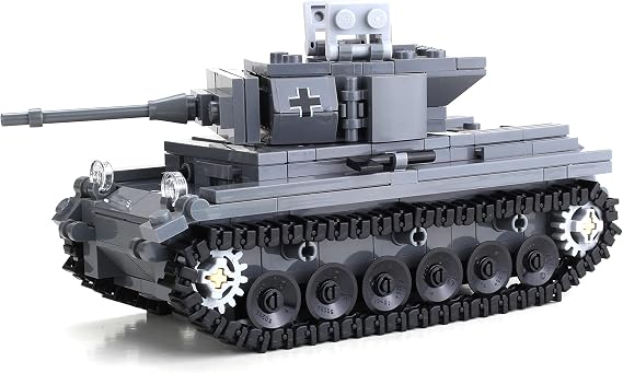 Battle Brick Collectible German WW2 Panzer Tank Custom Set