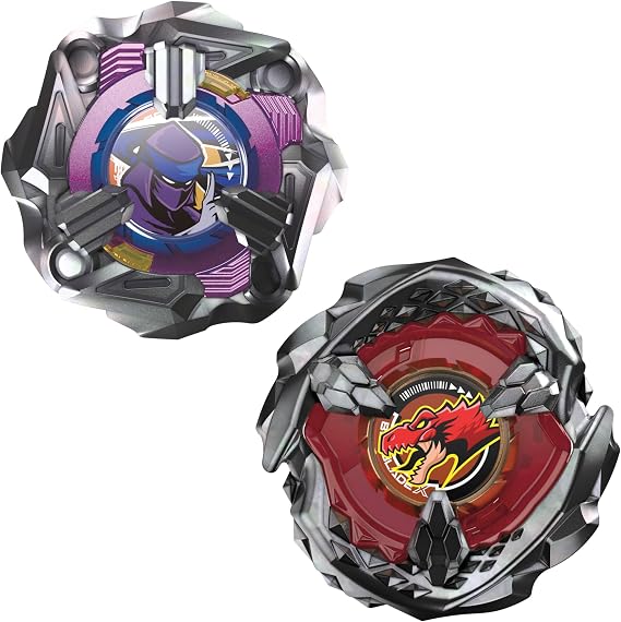 Beyblade X Beat Tyranno 4-70Q & Knife Shinobi 4-80HN Dual Pack Set