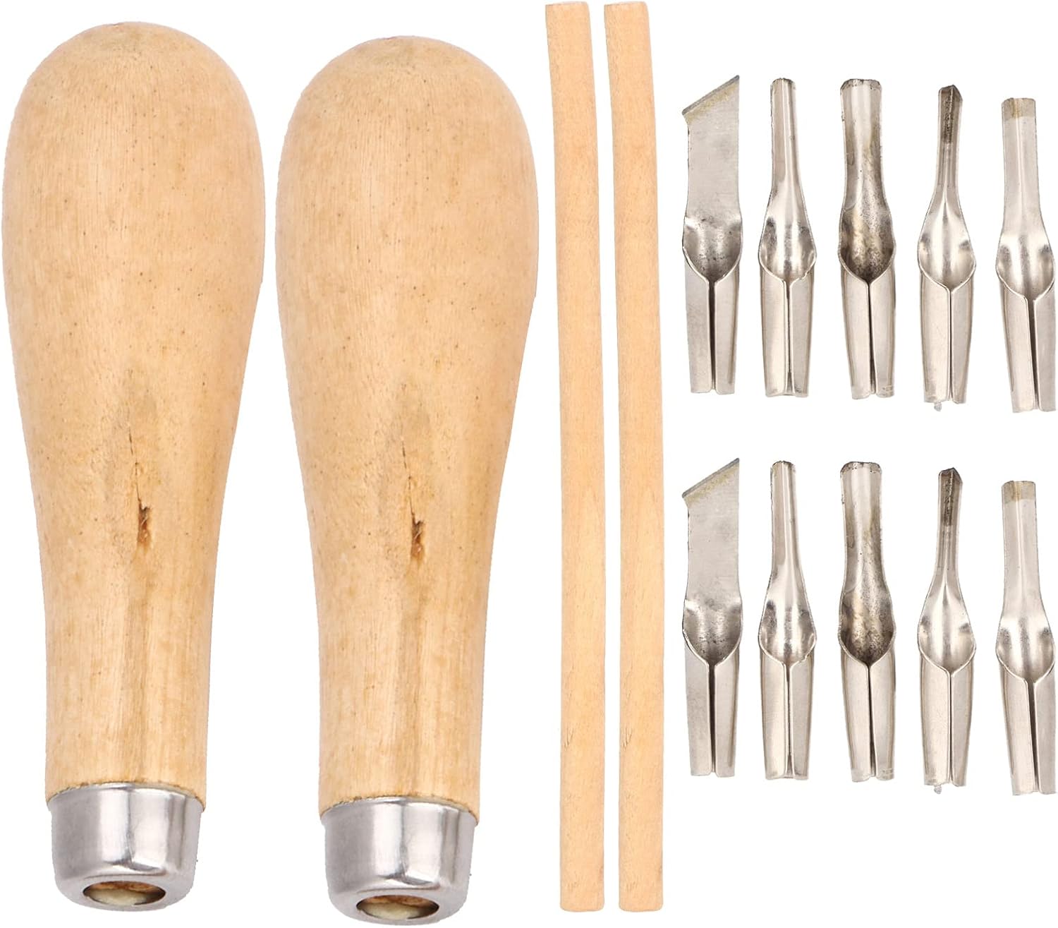 Septpenta 2 PCS Knifes Assortment, Block Cutter Linoleum Carving Cutting Tool, Rubber Carving Blocks, Linoleum Block with Cutter Tools, Stamp Making Kit Linoleum Cutter