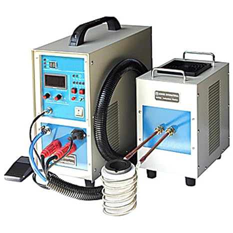 Across IH15AB Mid-Frequency Split Induction Heater with Timer, Single-Phase, 32 A, 15Kw, 30-80KHz, 208-240V, 50/60Hz