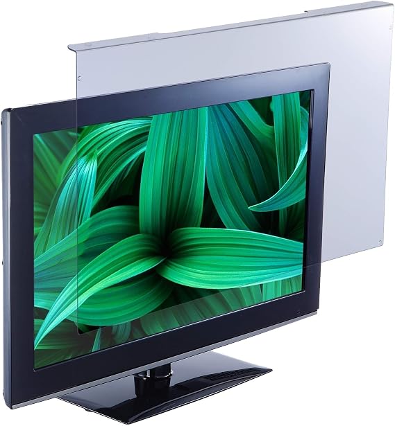 Blue Light Screen Protector Panel For 40" Diagonal TV (W 36.22" X H 21.26"). Blue Light Blocking up to 100% of Hazardous HEV Blue Light from LED screens. Reduces Digital Eye Strain.