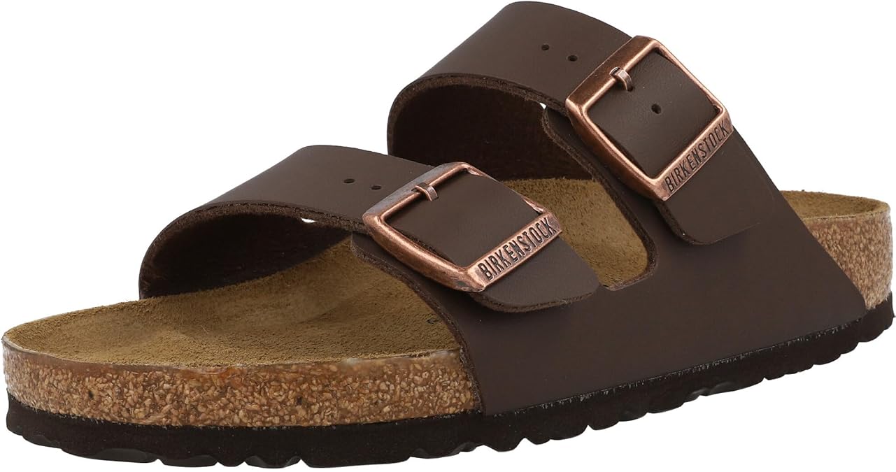 Birkenstock Men's Arizona Birko-Flor Brown Birko-Flor 40 R US 9
