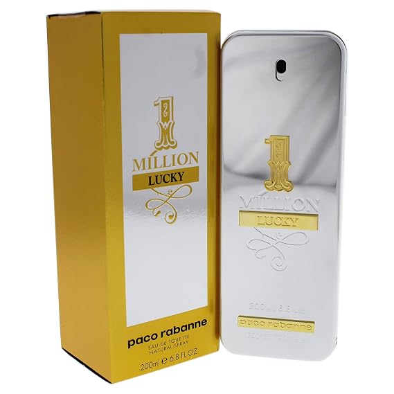 Paco Rabanne One Million Lucky Eau de toilette,6.8 Fl Oz