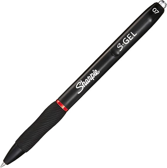 SHARPIE S-Gel Jel Kalem 0.7 mm Uç, Kırmızı, Normal