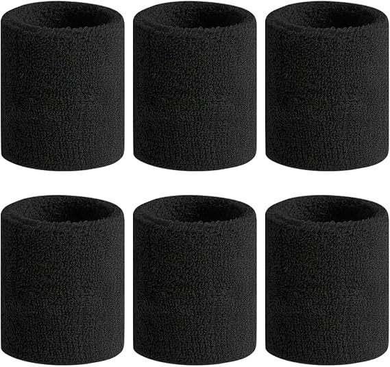 BEACE Black Sport Sweat Bands