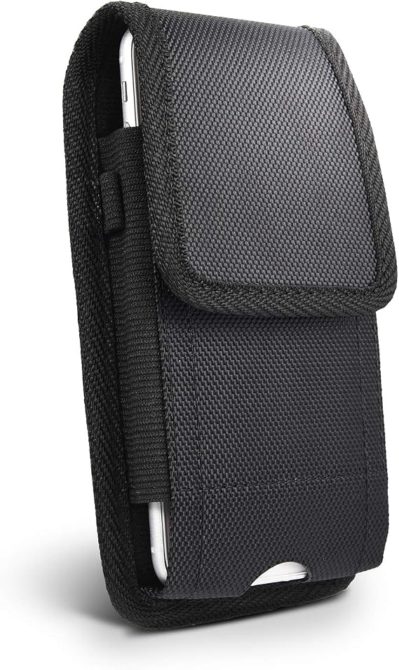 miadore Belt Holster for iPhone 8 Plus, Premium Nylon Vertical Pouch Case with Belt Clip and Belt Loops Phone Holder for iPhone Xs Max 7 Plus 6S Plus 6 Plus, Galaxy S9 Plus S8 Plus