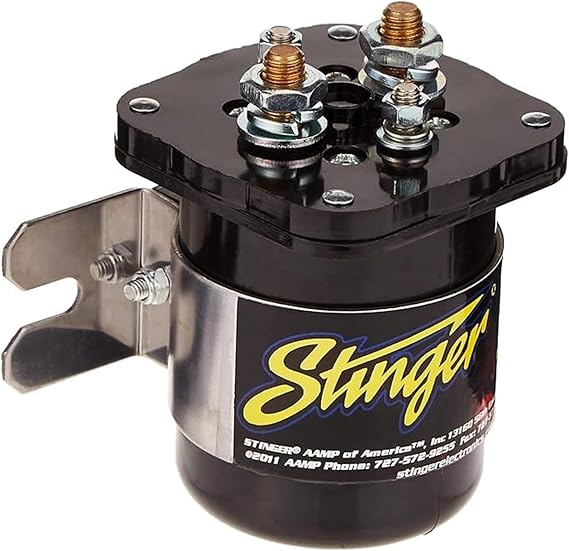 Stinger SGP32 High-Current 200A Car Audio Dual Battery Isolator & Relay