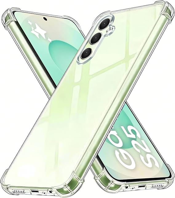 Totill Compatible For Samsung Galaxy S25 Plus Case, Crystal Clear Samsung Galaxy S25 Plus Mobile Phone Cover, Soft TPU Protective funda, Ultra [thin Slim Fit], Smartphone Coque For Samsung S25 Plus