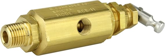 New Pilot Unloader Valve for Air Compressor 1/4" MPT - 95-125 PSI