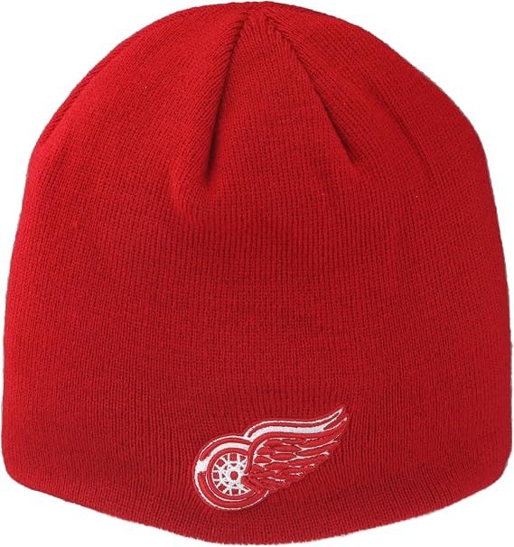 ZHATS NHL Unisex-Adult NHL Officially Licensed Beanie Edge Icon Team Color
