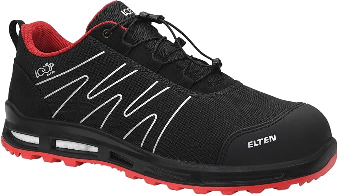 ELTEN Unisex Enno XXT Pro Low ESD S3s Safety Boots, Black, 10