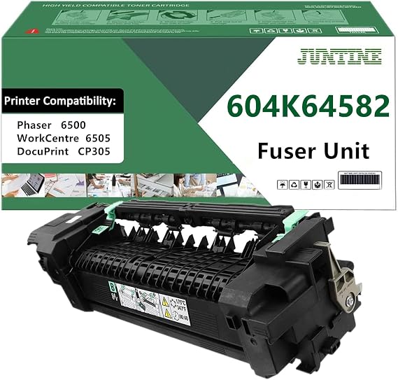 604K64582 Fuser Unit Replacement for Xerox 604K64582 Fuser kit Compatible with Xerox Phaser 6500 WorkCentre 6505 DocuPrint CP305 Printer (110V-150K)