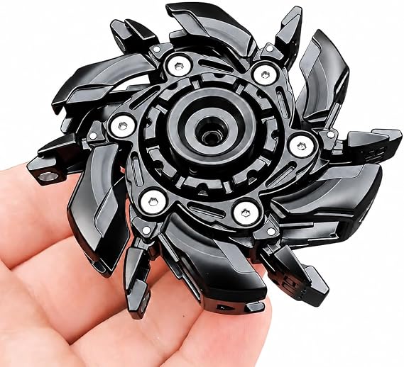 T-Conceal EDC Fidget Slider Spinning Stress Relief Adults Magnet Metal Toys