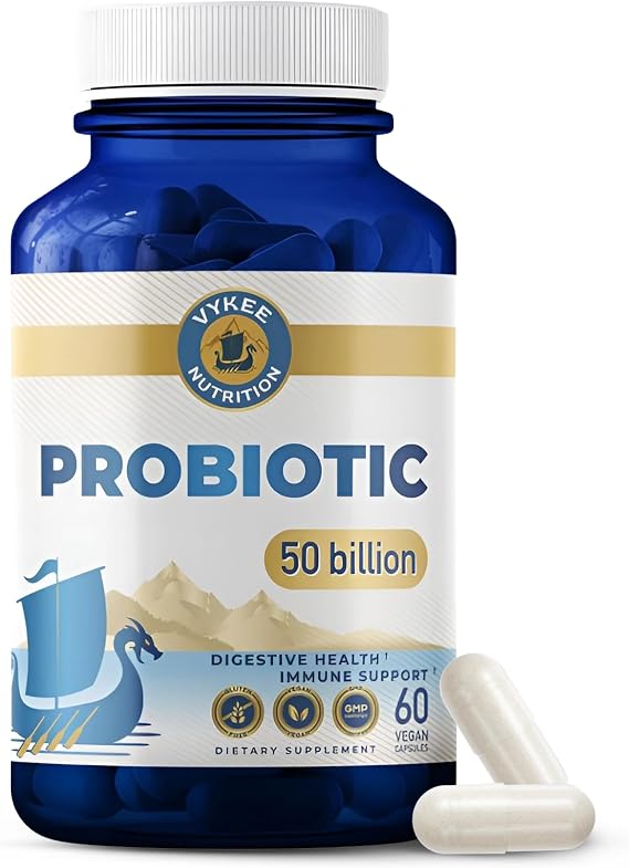 Vykee Nutrition Daily Probiotic Capsules 50 Billion CFU