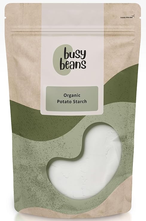 Organic Potato Starch - Certified Organic - by Busy Beans Organic (500g)